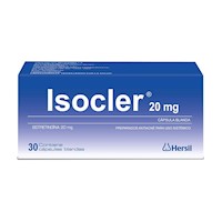 Isocler 20 mg Cápsulas Blandas